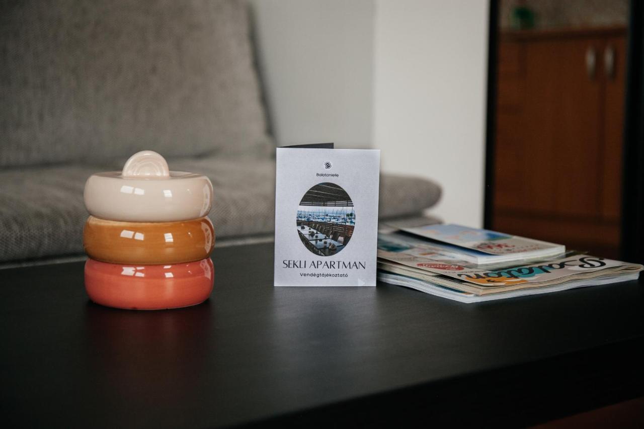 Sekli Apartman 발라톤엘 외부 사진